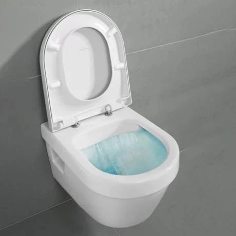 Villeroy and Boch Architectura Rimless Wall Hung Toilet + Seat - Image 2