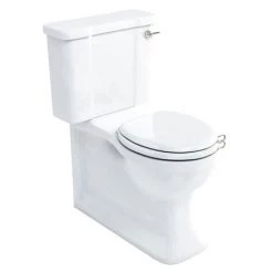 Arcade Full Back to Wall Close Coupled Traditional Toilet - Lever Flush