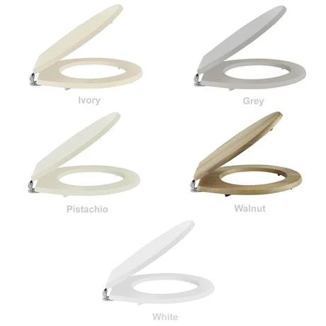 Appleby Traditional Close Coupled Toilet + Soft Close Seat - Image 2