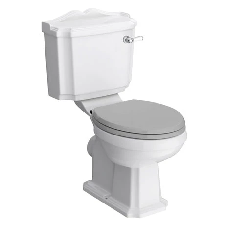 Appleby Traditional Close Coupled Toilet + Soft Close Seat