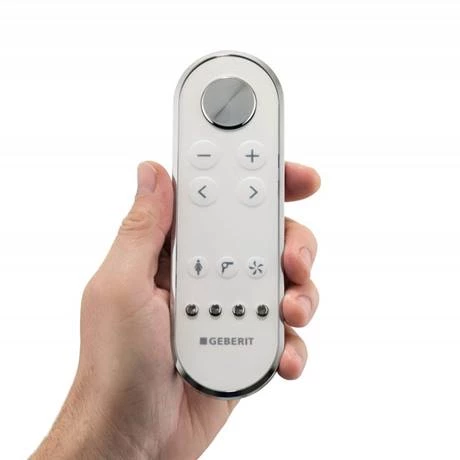 Geberit AquaClean Gloss Chrome Mera Classic Rimless Wall Hung Shower WC - Image 6