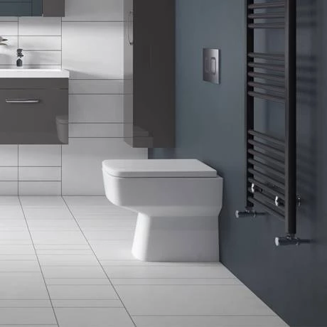 Brooklyn Squared Back to Wall Pan with Soft Close Seat - Image 3