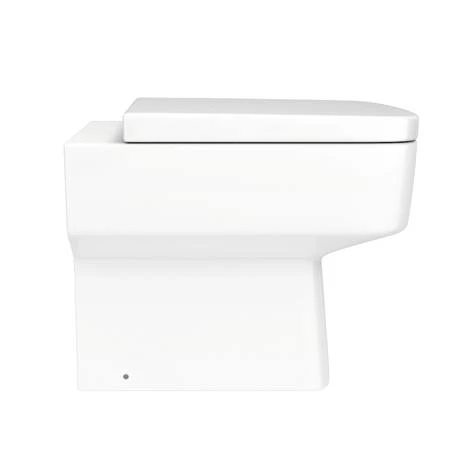 Brooklyn Squared Back to Wall Pan with Soft Close Seat - Image 5