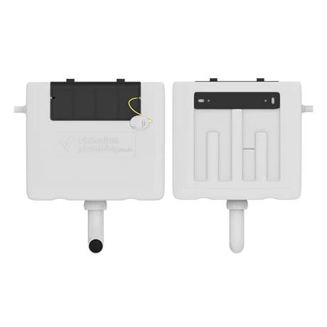 Ceramic BTW Toilet Pan with Soft-Close Seat + Dual Flush Concealed Cistern - Image 5