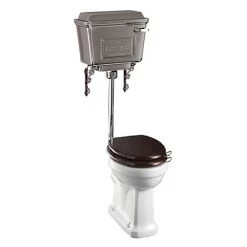 Burlington Standard Low Level WC with Chrome Lever Cistern
