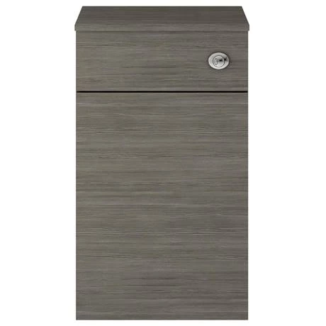 Brooklyn WC Unit with Cistern - Grey Avola - 500mm - Image 2
