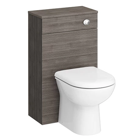 Brooklyn WC Unit with Cistern - Grey Avola - 500mm