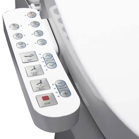 Loxley Wall Hung Smart Toilet with Bidet Wash Function, Heated Seat + Dryer - Image 2