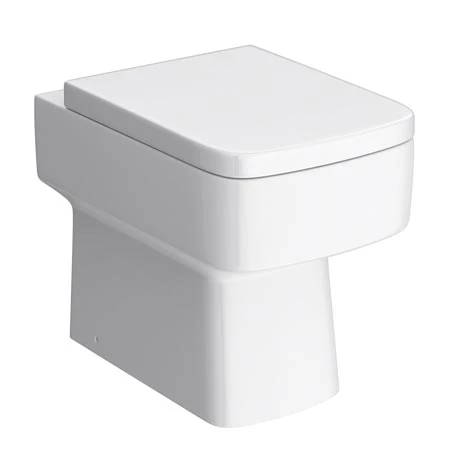 Brooklyn Squared Back to Wall Pan with Soft Close Seat