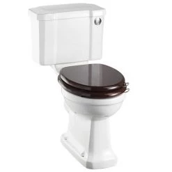Burlington Cloakroom Slimline Toilet - Button Flush