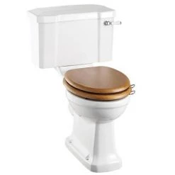 Burlington Regal Close Coupled Traditional Toilet - Ceramic Lever Flush