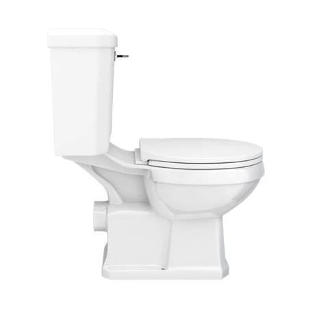 Nuie Carlton Traditional Toilet with Seat - Image 4