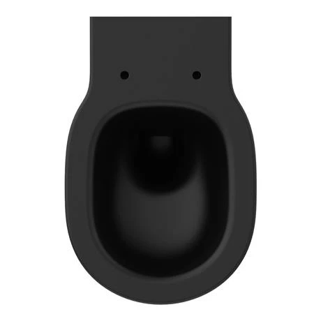 Ideal Standard Connect Air Silk Black AquaBlade Wall Hung Toilet + Soft Close Seat - Image 4