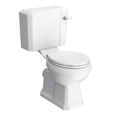 Chatsworth Close Coupled Traditional Toilet + Soft Close Seat