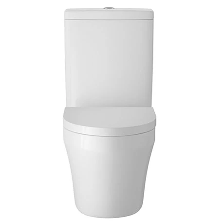 Hudson Reed Luna Flush to Wall Toilet + Soft Close Seat