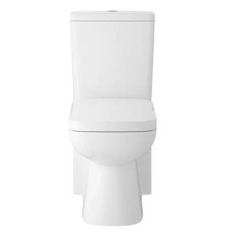 Hudson Reed Arlo Flush to Wall Toilet + Soft Close Seat - Image 3