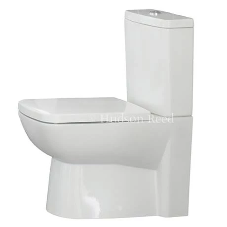 Hudson Reed Arlo Flush to Wall Toilet + Soft Close Seat - Image 5