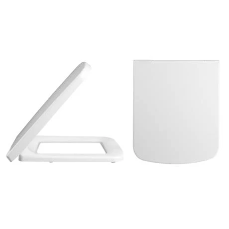 Hudson Reed Arlo Flush to Wall Toilet + Soft Close Seat - Image 6