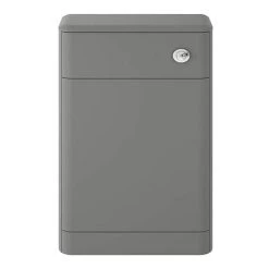Hudson Reed Solar 550mm WC Unit - Cool Grey - CUR241
