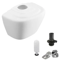 Cove 9 litre Ceramic Auto Cistern For 2 Urinals