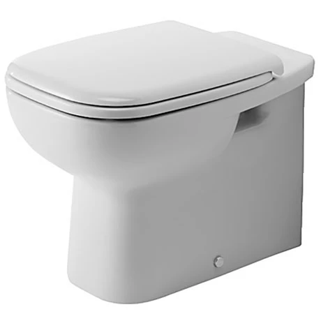 Duravit D-Code Back to Wall Toilet Pan + Seat