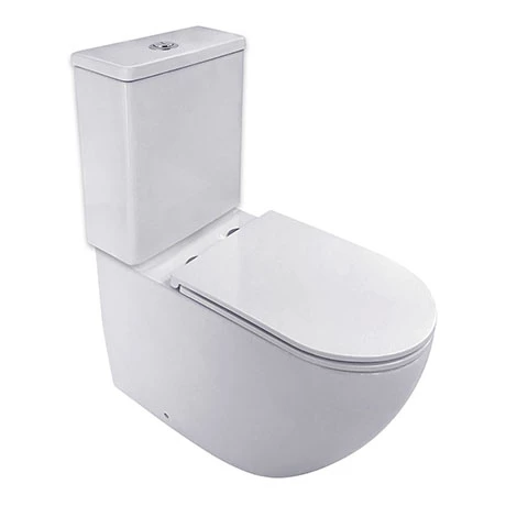 BagnoDesign Envoy BTW Close Coupled Toilet with Soft Close Seat