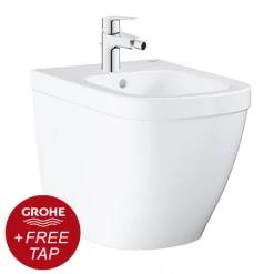 Grohe Euro Floor Standing Bidet Package (Tap + Waste Included)