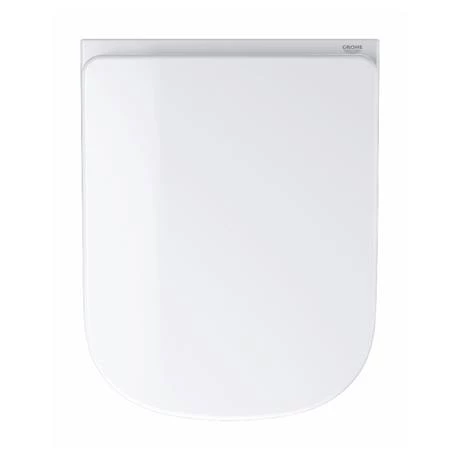 Grohe Euro Compact Rimless Wall Hung Toilet with Soft Close Seat + FREE TOILET ROLL HOLDER - Image 5