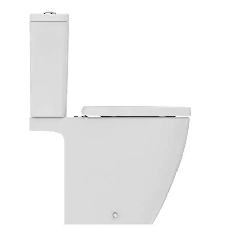 Ideal Standard i.Life S Compact 4/2.6 Litre Rimless Close Coupled Open Back WC + Soft Close Seat - Image 3