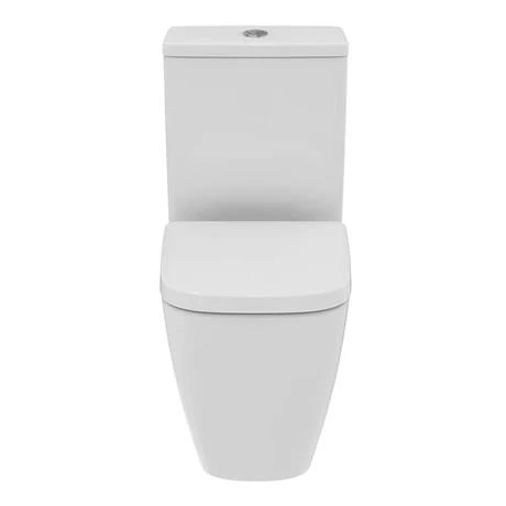 Ideal Standard i.Life S Compact 4/2.6 Litre Rimless Close Coupled Open Back WC + Soft Close Seat - Image 4