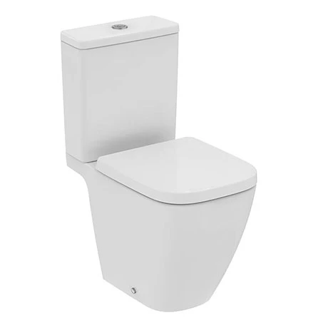 Ideal Standard i.Life S Compact 4/2.6 Litre Rimless Close Coupled Open Back WC + Soft Close Seat