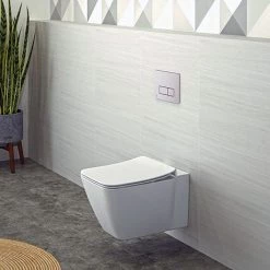 Ideal Standard Strada II AquaBlade Toilet + Concealed WC Cistern with Wall Hung Frame