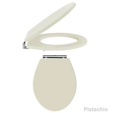 Keswick Traditional Close Coupled Toilet + Soft Close Seat - Image 3