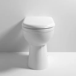 Milton Classic Comfort Height BTW Toilet Pan + Soft Close Seat