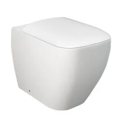 RAK Metropolitan Back to Wall Pan + Soft Close Urea Seat