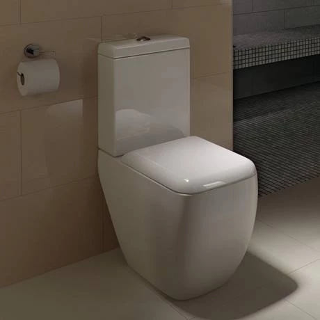 RAK Metropolitan Close Coupled Modern Toilet + Soft Close Seat - Image 2