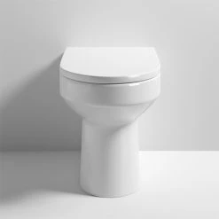 Milton Modern Round Comfort Height BTW Pan + Soft Close Seat