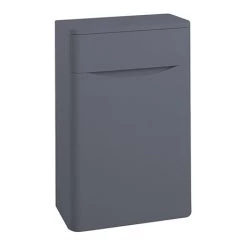 Monza Matt Grey 500mm Wide WC Unit (Depth 200mm)