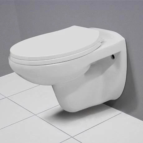 Melbourne Wall Hung Toilet + Soft Close Toilet Seat - Image 4