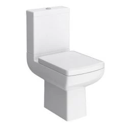 Milan Modern Short Projection Toilet + Soft Close Seat