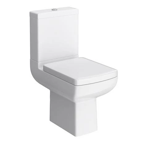 Milan Modern Short Projection Toilet + Soft Close Seat