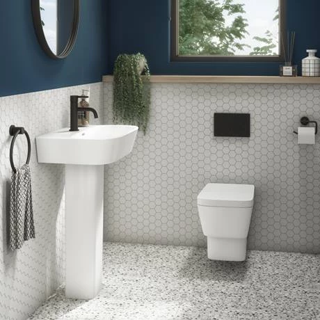 Nuie Cambria Wall Hung Toilet with Soft Close Seat - NCR340 - Image 3