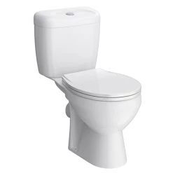 Melbourne Ceramic Close Coupled Modern Toilet