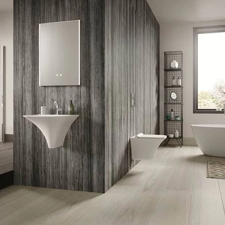 Hudson Reed Grace Rimless Wall Hung Pan & Soft Close Seat - NCT140 - Image 5