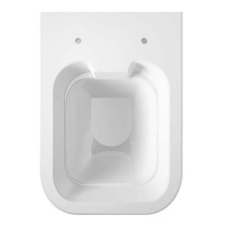 Hudson Reed Grace Rimless Wall Hung Pan & Soft Close Seat - NCT140 - Image 4