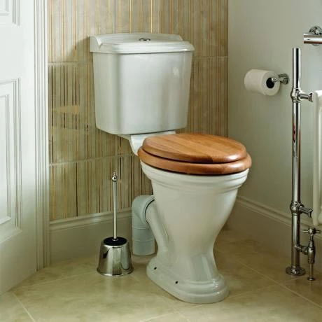 Heritage - Dorchester Close Coupled Comfort Height WC & Portrait Cistern - Image 2