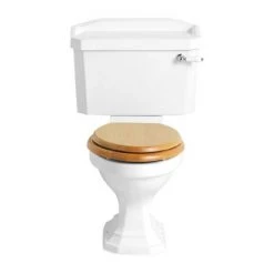 Heritage - Granley Close Coupled Standard Height WC & Cistern - Various Lever Options