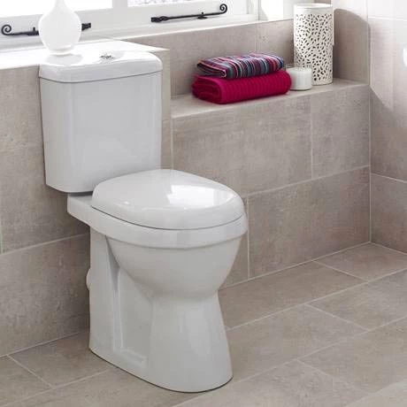 Nuie Caledon Comfort Height Toilet - Image 2