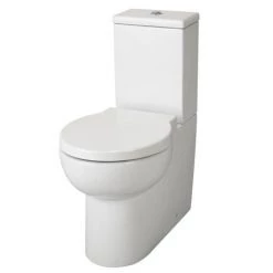 Nuie Holstein Flush To Wall Toilet + Soft Close Seat