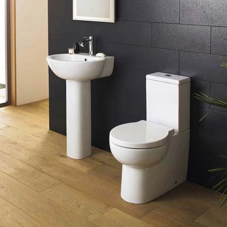 Nuie Holstein Flush To Wall Toilet + Soft Close Seat - Image 2